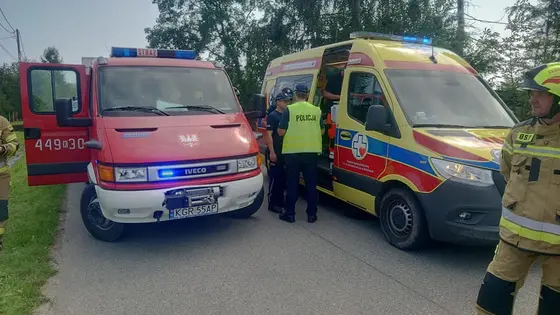 Wypadek lub kolizja — 6 sierpnia 2023 — zdjęcie 16