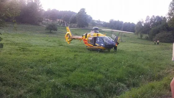 Zabezpieczenie lądowiska dla śmigłowca LPR – 12.08.2015