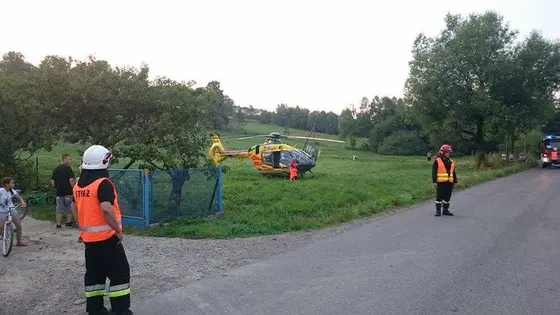 Zabezpieczenie lądowiska dla śmigłowca LPR – 12.08.2015 — zdjęcie 3