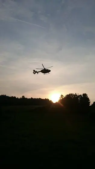 Zabezpieczenie lądowiska dla śmigłowca LPR – 12.08.2015 — zdjęcie 9