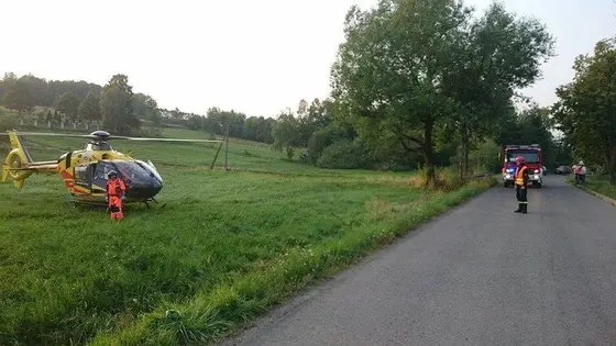 Zabezpieczenie lądowiska dla śmigłowca LPR – 12.08.2015 — zdjęcie 10