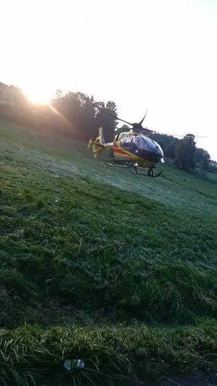 Zabezpieczenie lądowiska dla śmigłowca LPR – 12.08.2015 — zdjęcie 15