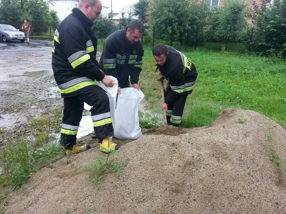 Zagrożenie powodziowe – 11.08.2014 — zdjęcie 2