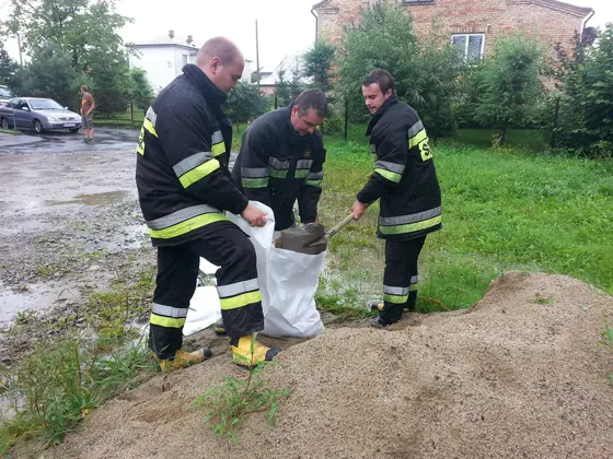 Zagrożenie powodziowe – 11.08.2014 — zdjęcie 5