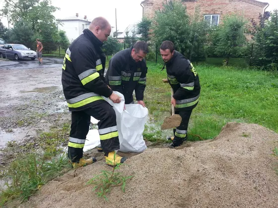 Zagrożenie powodziowe – 11.08.2014 — zdjęcie 6