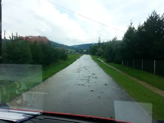 Zagrożenie powodziowe – 11.08.2014 — zdjęcie 7