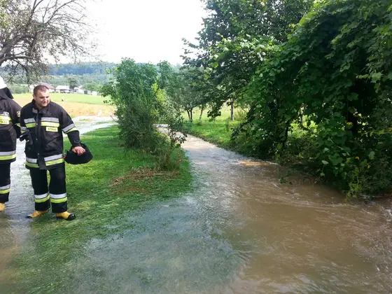 Zagrożenie powodziowe – 11.08.2014 — zdjęcie 12