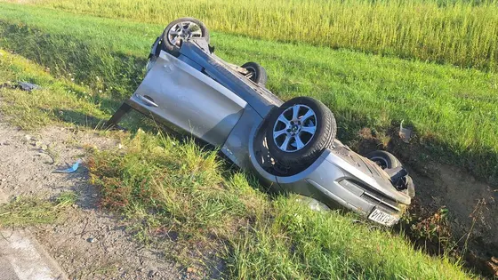 Zderzenie trzech samochodów w Krygu — 31.07.2026