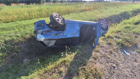 Zderzenie trzech samochodów w Krygu — 31.07.2026 — zdjęcie 10