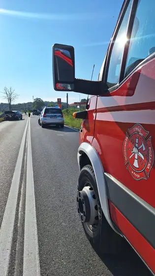 Zderzenie trzech samochodów w Krygu — 31.07.2026 — zdjęcie 17